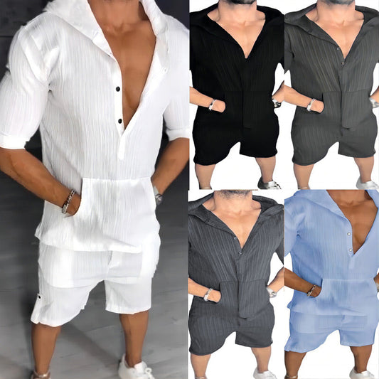 ⏳ Limited time 50% off! 💥Casual Hooded Sweatshirt 2-Piece Set（The more you buy, the higher the discount）
