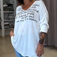 Women's Comfortable Loose V-Neck Top