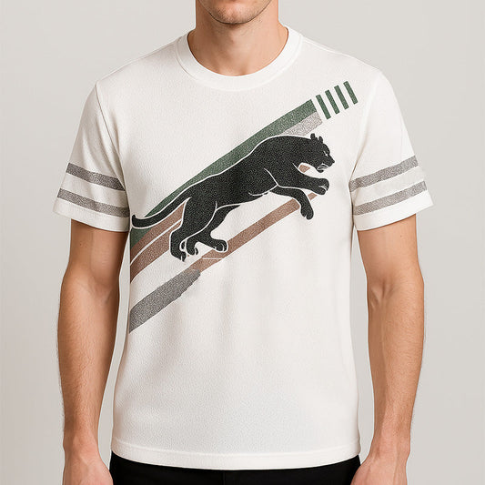 ⏳ Limited time 50% off! 💥Men's Printed Round Neck Short Sleeve T-shirt（The more you buy, the higher the discount）