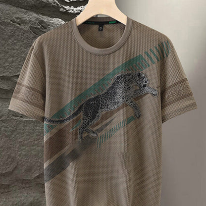 ⏳ Limited time 50% off! 💥Men's Printed Round Neck Short Sleeve T-shirt（The more you buy, the higher the discount）