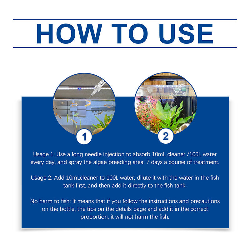 💥BUY 2 GET 1 FREE💥Fish Tank Water Powerful Cleaner