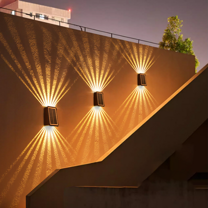 🔥Solar Outdoor Waterproof Wall Light Set