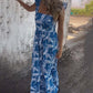 Women's Printed Sleeveless Maxi Dress
