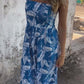 Women's Printed Sleeveless Maxi Dress