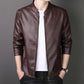 🎁Hot Sale 42%OFF🔥Men's Stand Collar Faux Leather Jacket