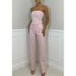 Women's Glitter Top and Pants 2-Piece Set