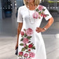 🌸Spring Specials💐 Rose Bloom Short Sleeve Dress