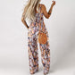 ⏳Limited Time 50% Off!💥Women’s Casual Print Sleeveless Overalls Jumpsuits