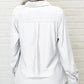 Women's Solid Lapel Long Sleeves Button-Down Shirt
