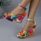 Women’s Open-Toe Platform Wedge Ankle Strap Sandals