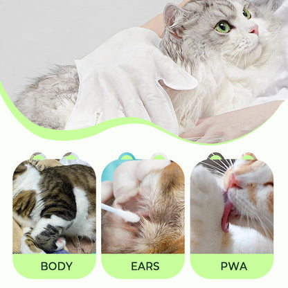 Gentle Pet Cleaning No-Rinse Gloves