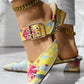 Women's Fashion Summer Printed Sandals