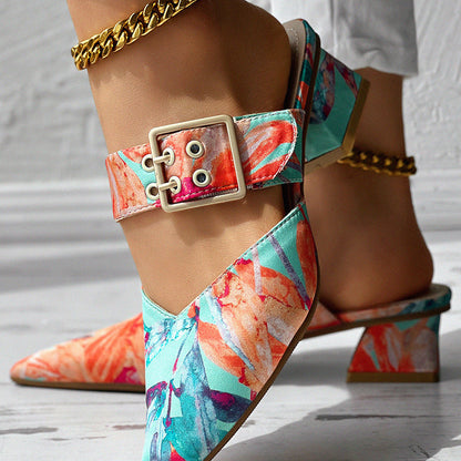 Women's Fashion Summer Printed Sandals
