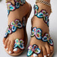 Women's Fashion Summer Printed Sandals