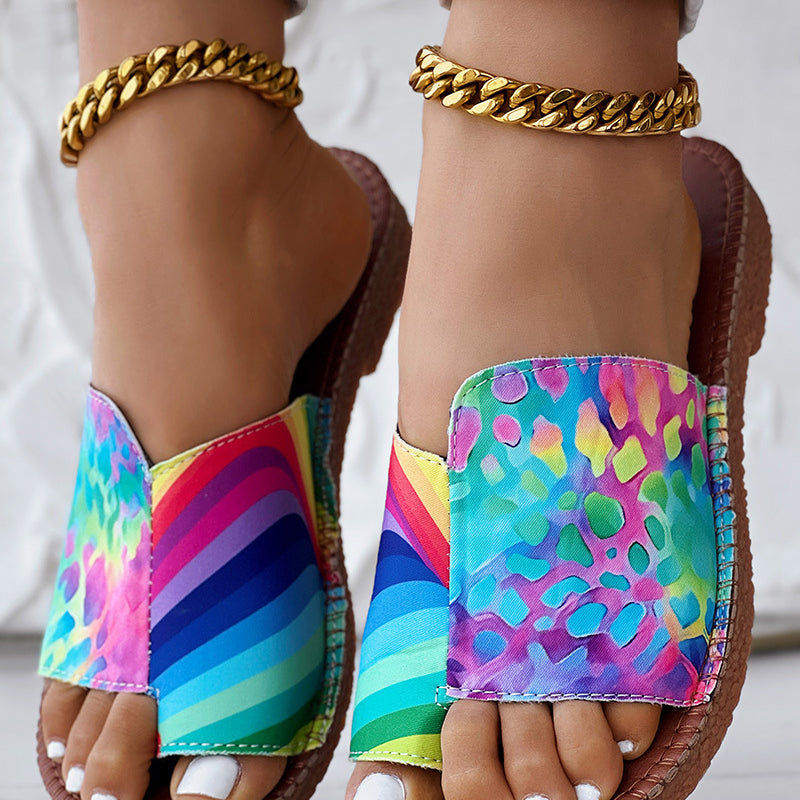 Women's Fashion Summer Printed Sandals
