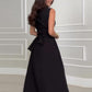 🌸Seasonal dress 50% OFF🌸Women's Sleeveless Shirt Maxi Dress with Waist Tie