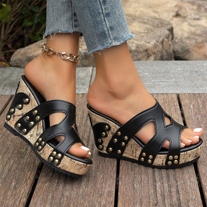 ✨👡Wedge sandals with platform and comfort for women