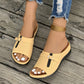 🔥Women's Comfortable Soft Sole Open Toe Slide Sandals