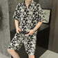 Men's Fashion Comfortable Short Sleeve Top & Shorts Two Piece Set