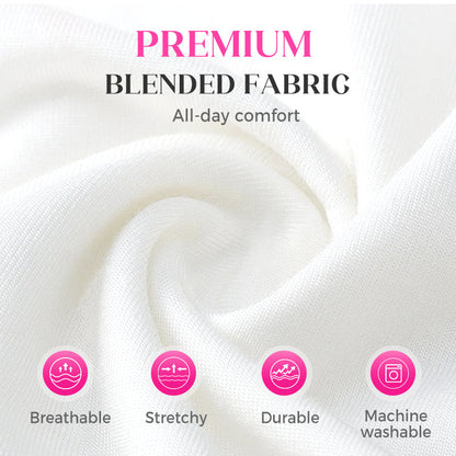 Women's Ruched V-Neck Short-Sleeve Top