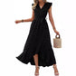 Women's Fashion V-Neck Ruffle Dresses