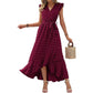 Women's Fashion V-Neck Ruffle Dresses