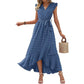 Women's Fashion V-Neck Ruffle Dresses
