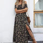 Women's Elegant Floral Off-Shoulder Dress