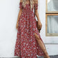 Women's Elegant Floral Off-Shoulder Dress