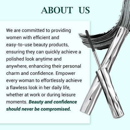 🎁Buy 1 Get 1 Free🔥🏆Flash Sale⚡50K+ SOLD!💥Ultimate Waterproof & Sweatproof Lengthening & Curling Mascara👁️