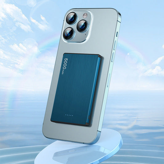 5000mAh Fast Charging Ultra-Slim Magnetic Power Bank