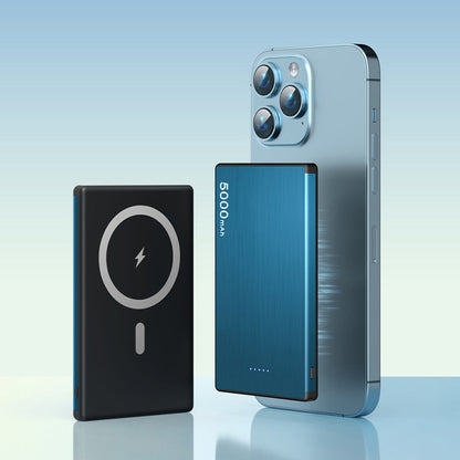 5000mAh Fast Charging Ultra-Slim Magnetic Power Bank