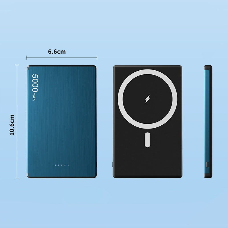 5000mAh Fast Charging Ultra-Slim Magnetic Power Bank