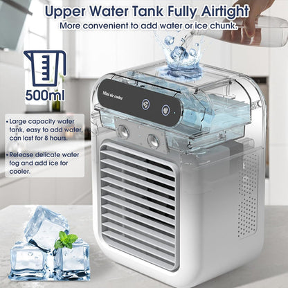🎉2025 New Products Hot Sale✨Mini Portable Air Conditioner Cooler Humidifier