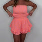 💗Summer Specials💗Casual Strapless Printed Romper