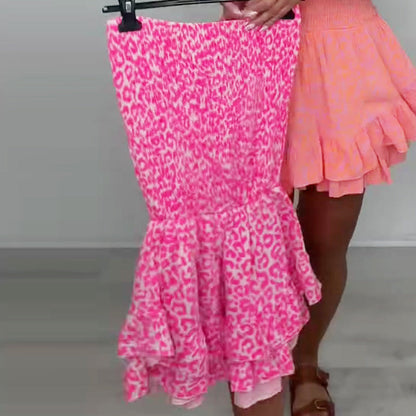 💗Summer Specials💗Casual Strapless Printed Romper