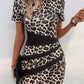 Women's Sexy Leopard Print Bodycon Dress