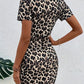 Women's Sexy Leopard Print Bodycon Dress