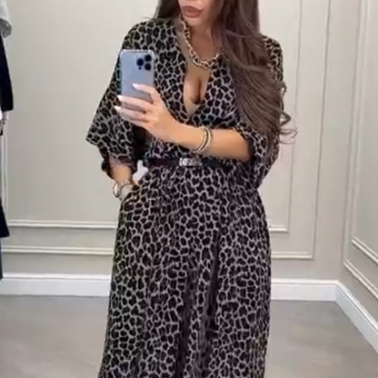 Leopard Print Sexy Fashion Jumpsuit