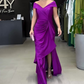 Women’s Elegant V Neck Backless Split Long Dress