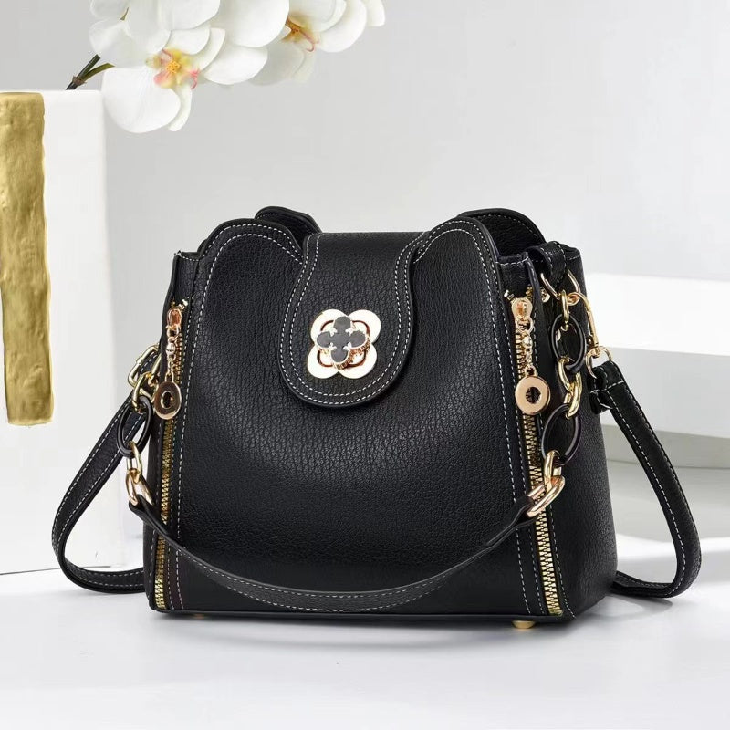 Women's Stylish Multi Pocket Shoulder Bag
