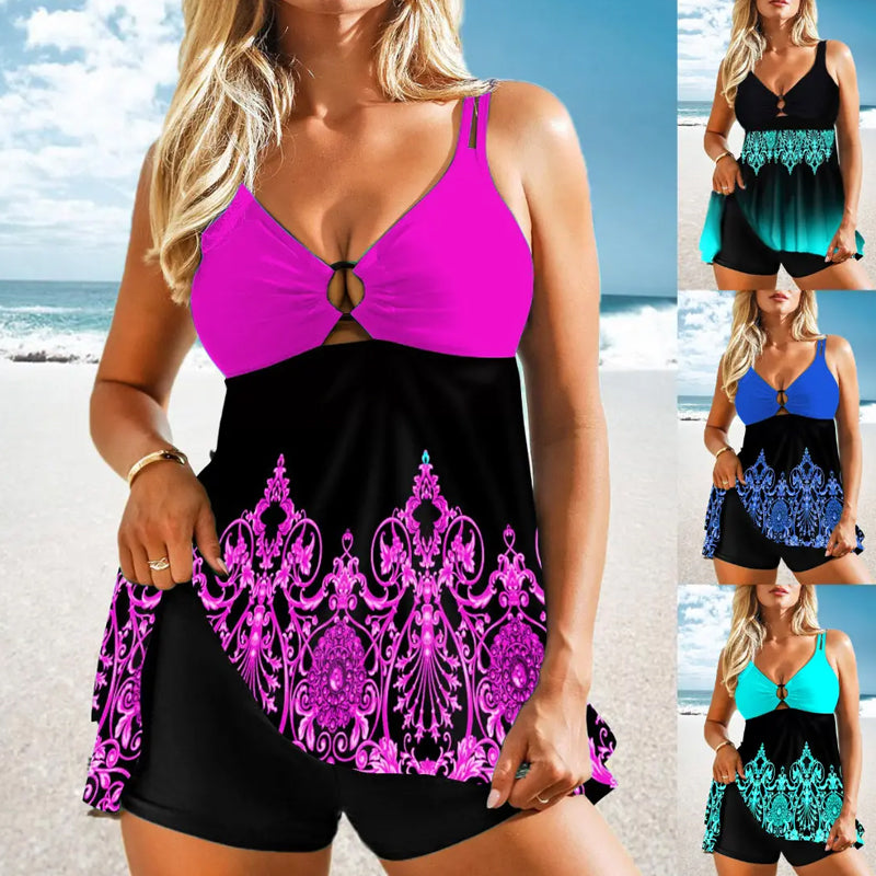 ⏳Time-limited Special⏰Women’s Double Straps One Piece Swimsuit👙