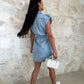 Light Blue Jeans Dress