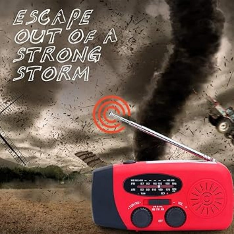 🔥2026 New Arrivals: 49% Off for Limited Time!🔥 Multifunctional Portable Solar Emergency Radio