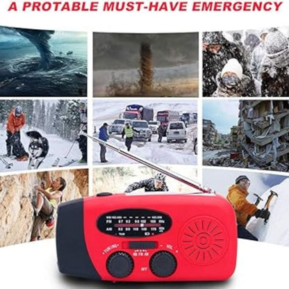 🔥2026 New Arrivals: 49% Off for Limited Time!🔥 Multifunctional Portable Solar Emergency Radio