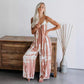 🔥Summer Hot Sale💝Women's Casual Strap Loose Tie-Dye Wide Leg Jumpsuit
