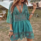 Woman’s Sexy V-Neck Loose bikini Cover-up