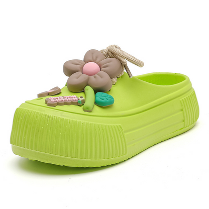 💖2026 HOT SALE 49% OFF🌈Women’s Breathable Slippers with Flower Decoration🌴