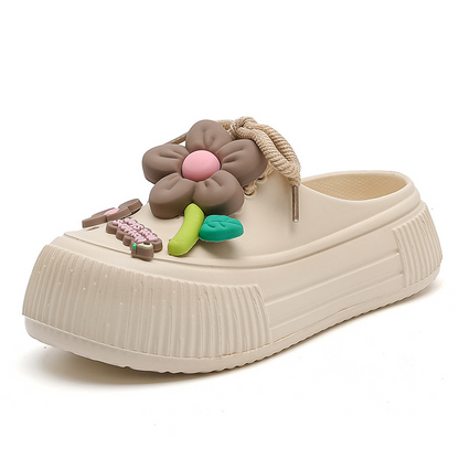 💖2026 HOT SALE 49% OFF🌈Women’s Breathable Slippers with Flower Decoration🌴