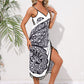 Women's One-Piece Backless Beach Dress